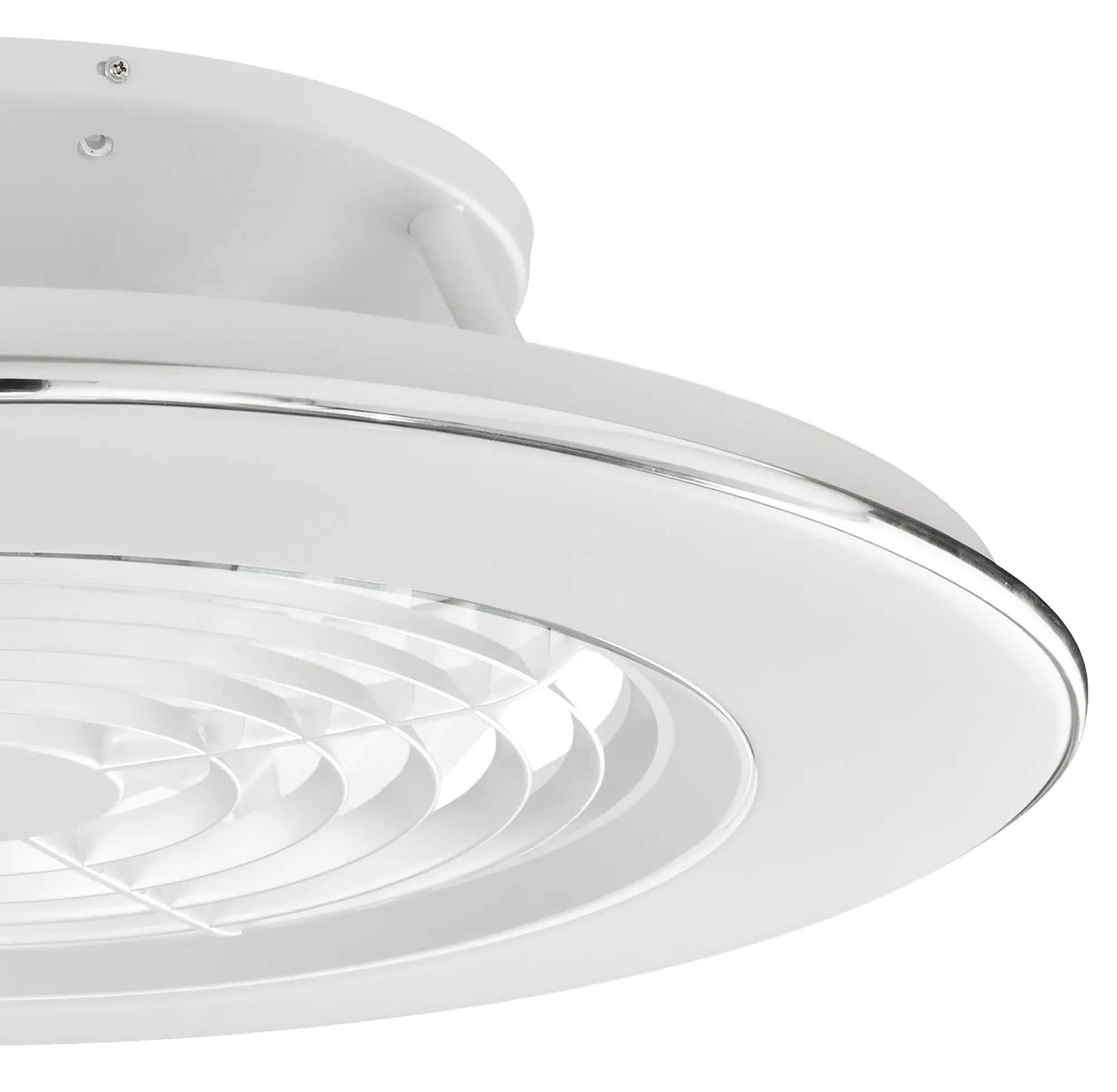 Alisio 70W LED Dimmable Ceiling Light & Fan, Remote / APP Controlled White M6705  Mantra Alisio
